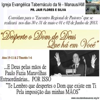 Encontro Regional de Pastores em Manaus