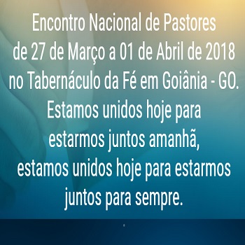 Encontro de Pastores em Goinia - GO